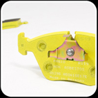 Pagid RS19 Yellow brake pads (E1903) - AP 6 pot calliper application
